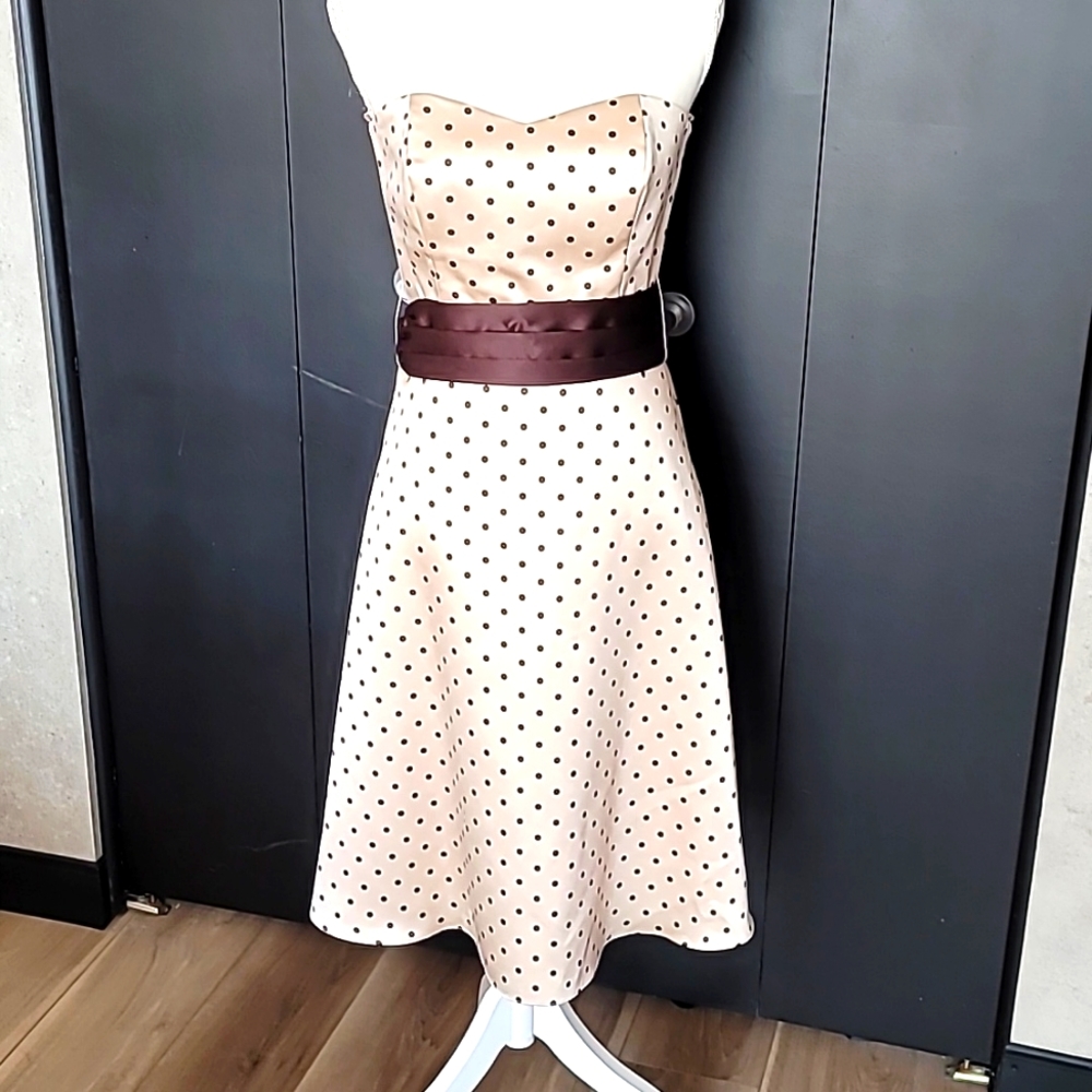 Beautiful strapless dress